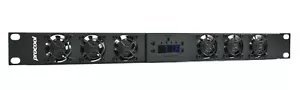 PROCOOL SP640TV 1U Rack Mount Temp Controlled Fan System - Picture 1 of 6