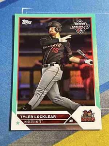 2023 Topps Pro Debut TYLER LOCKLEAR Seattle Mariners PD-98 Teal Foil #/75 - Picture 1 of 2
