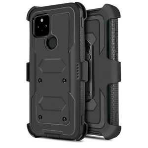 Für Google Pixel 5 5G Hülle Ganzkörper Defender Hülle eingebaute Displayschutzfolie - Bild 1 von 31