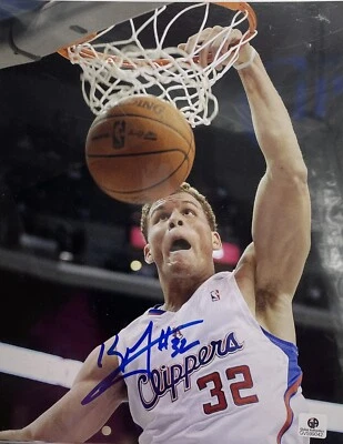 Foto firmada por Blake Griffin LA Clippers 8x10 con certificado de autenticidad global (GV599042) Foto 1 de 3