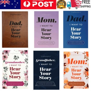 Dad, I Want to Hear Your Story / Mom, I Want to Hear Your Story Guided Journal T - Picture 1 of 22
