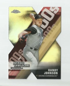 Topps 2020 cromo década de dominio refractor Randy Johnson troquelado #Dod-9 - Imagen 1 de 1