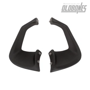 For YAMAHA YZF-R1 R1 R1M 2015-2022 Carbon Fiber Side Aerodynamic Winglets Matte - Picture 1 of 16