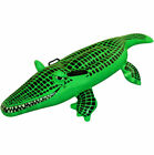 150cm LARGE INFLATABLE CROCODILE Blow Up Kids Toy Float Swimming Beach Fun Lot