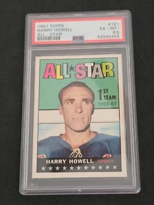 1967-68 TOPPS HARRY HOWELL ALL STAR #121 PSA 6.5 EX - MT + - Picture 1 of 2