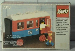 NEW Lego Trains Passenger Carriage 7818 NEW SEALED 1980' - Picture 1 of 1