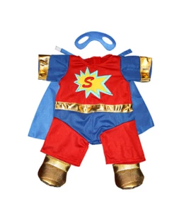 Super Bear Outfit w/ Mask for 14-18†Stuffed Toys - Fits Most Bears & Plush - Picture 1 of 2