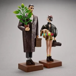 Movie Leon: The Professional 2 Figure Leon & Mathilda Set Statue Toy Collection - Picture 1 of 9