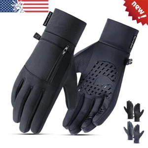 Thermal Waterproof Winter Gloves Men Women Touch Screen Warm Mittens - Picture 1 of 11