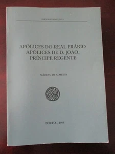 Catálogo Portugal Apolices Real Erario, Nuevo, Raro (Agotado en Portugal) - Imagen 1 de 13