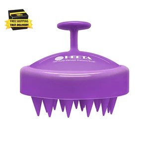Scalp Massager Hair Growth, Soft Silicone Scalp Scrubber Shampoo Brush for Exfol - Picture 1 of 6