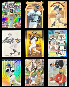 35 Jeff Bagwell Inserts - Power Brokers Refractor - Lumberjacks - Gold Leaf - ND - Picture 1 of 6