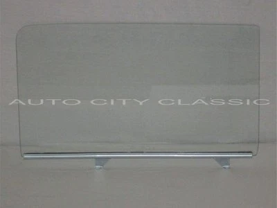 Puerta Vidrio LH Conjunto Chevy Pontiac 2 puertas Sedán 1955 1956 1957 Driver Clear Foto 1 de 3