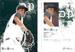 David Price 2008 Justifiable #JF-41 Card Tampa Bay Rays FREE SHIP *AutographDen* - Picture 1 of 1