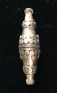 Antique sterling silver rare unusual ornate bead - Picture 1 of 3