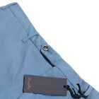 Zanella Nwt Chinos / Casual Pants Size 34 (36 Us) Curtis In Blue Cotton Blend