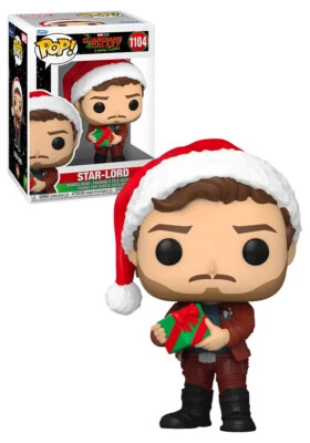 Funko POP! Marvel Guardianes de la Galaxia Holiday Special #1104 Star-Lord - Nuevo Foto 1 de 3