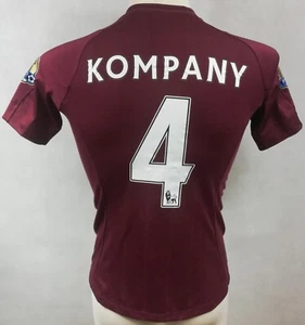Manchester City 2012 - 13 Shirt #4 KOMPANY Away Umbro GB 10 US 36 - Size S - Zdjęcie 1 z 11