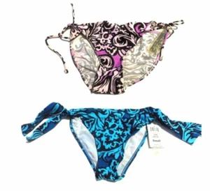 Sunsets Hourglass Orchid & Hourglass Teal Swimsuit Separates S-XL NWT - Picture 1 of 4