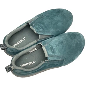 Merrell Jungle Moc Shoes Big Kids 2.0M Blue Waterproof Slip On - Picture 1 of 6