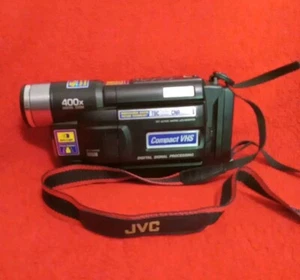 JVC Compact VHS Camcorder GR-AMX230U Ambico Carry Case NO CHARGER Powers On READ - Picture 1 of 12