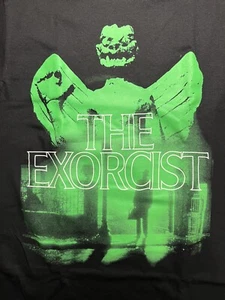 T-Shirt The Exorcist Horrorfilm | schwarz | Größe XL (46/48) Herren | Neu mit Etikett - Bild 1 von 4