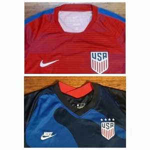 2 Nike Team USA Soccer Jersey Lot NEW nwot Olympic world cup futbol - Picture 1 of 15