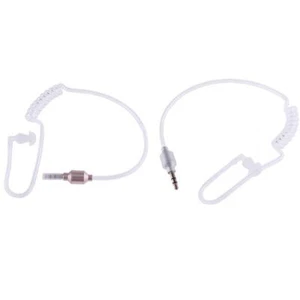 Cuffie monofoniche da 3,5 mm con tubo dell'aria nell'orecchio, cuffie stereo ant - Zdjęcie 1 z 15