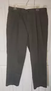Pantalones chinos de sarga plisada Dockers para hombre verde oscuro talla 38X31 - Imagen 1 de 5