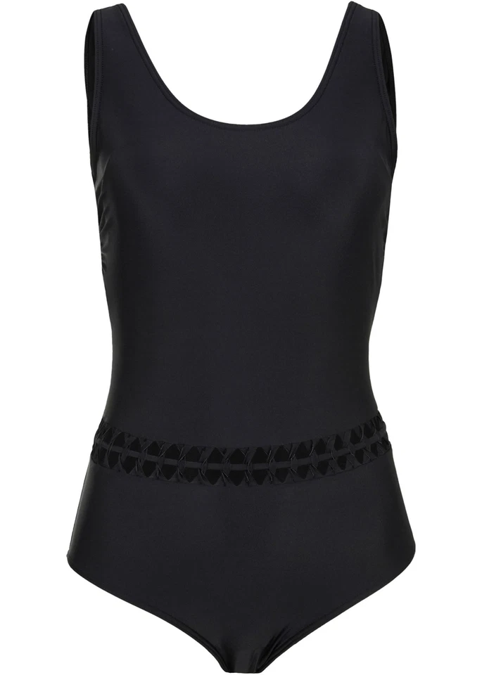 Shape Badeanzug leichte Formkraft Gr. 38 Schwarz Damen Bademode Schwimmanzug Neu - Bild 1 von 1