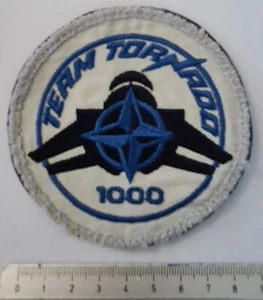 Rare ® NATO (RAF/GAF/AMI) TEAM PANAVIA TORNADO ADV 1000 hours patch with VLKRO - Picture 1 of 2