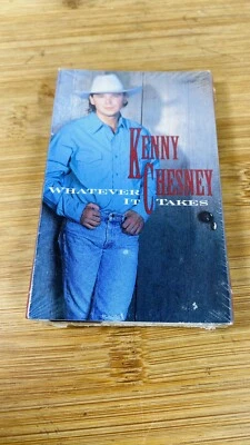 Kenny Chesney - Whatever It Takes (1993, Capricorn) - Cassette Single - VINTAGE - Image 1 of 4