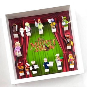 Estuche con marco de exhibición para Lego ® The Muppets 71033 minifiguras figuras 27cm - Imagen 1 de 11