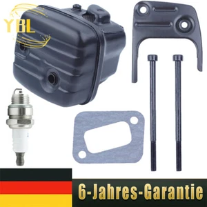 Auspuff Schalldämpfer mit Bracket für Husqvarna 350 353 346XP 345 340 Kettensäge - Bild 1 von 6