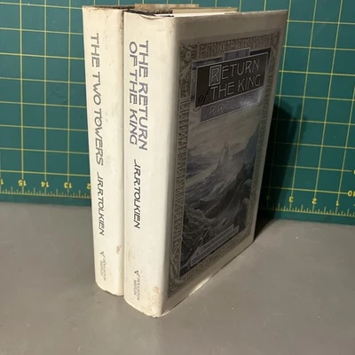 The Two Towers  Return King J.R.R. Tolkien Lord of the Rings 80’s Hardcover Lot Foto 1 de 4