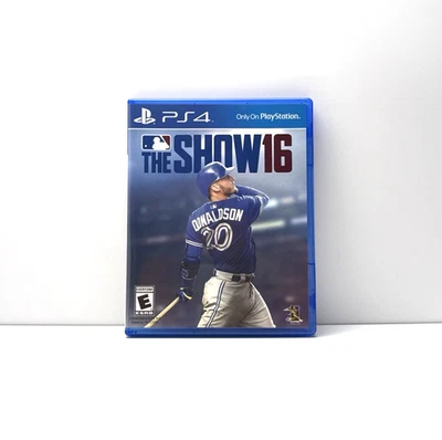 MLB The Show 16 PlayStation 4 PS4 CIB Complete Refurbished Tested Free Shipping - Image 1 of 4