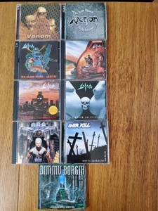 Sodom-Venom-U.D.O.-Over Kill-Dimmu Borgir- 9 Metal CDs aus Sammlung Top Zustand - Bild 1 von 3