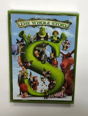 SHREK THE WHOLE STORY 4-DISC DVD BOX SET 4-FILM DREAMWORKS 2010 - Image 1 of 4