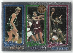 1996-97 Topps Stars #8 Larry Bird / Julius Erving / Magic BASKETBALL Celtics - Picture 1 of 2