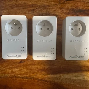 Lot de 3 Kit CPL ADSL Netgear /powerline AV200 - Foto 1 di 4