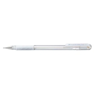 Penna Roller Gel Hybrid Grip K118 Pentel - 0,8 mm - K118-LW (Bianco Conf. 12) - Foto 1 di 1