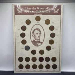 Lincoln Wheat 1934-1958 -Ear Penny Collection. Mezcla de mentas. Circulado y sin certificar - Imagen 1 de 9