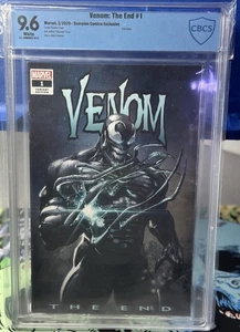 Venom: The End #1 3/2020 Clayton Crain Trade Variant A Cover CBCS 9.6 - Picture 1 of 3