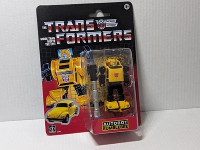 Transformers Carded Retro G1 Autobot Bumblebee Walmart Exclusive NEW - Image 1 of 2