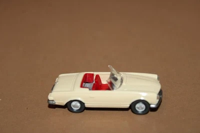 Wiking 1:87 Modellauto Mercedes Benz 230SL Cabrio creme  ohne  OVP (K37) - Bild 1 von 4