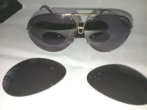 Vintage Porsche Design by Carera 5621 78 Sonnenbrille - Gold + extra Gläser An Holde - Bild 1 von 17