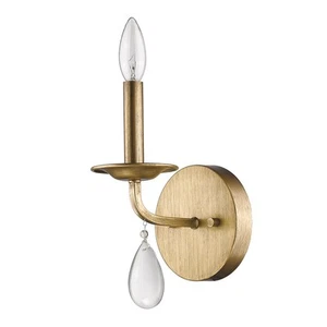 Acclaim Lighting IN41026 Krista 1 Light 5"W Wall Sconce - Gold - Picture 1 of 1