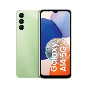 Samsung Galaxy A14 5G Dual-SIM Smartphone 64GB Grün Light Green - Wie Neu - Bild 1 von 5