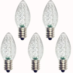 UL Listed Set of 25 C7 Led Replacement Bulbs,2 SMD LEDs in Each C7 Dimmable L... - Picture 1 of 8
