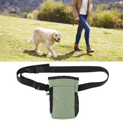 Bolsa de golosinas portátil de entrenamiento para perros multifunción tela Oxford bocadillo para golosinas para perros Foto 1 de 4
